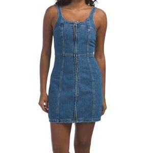 ON TWELFTH - Sleeveless Denim Mini